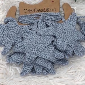 OB Designs crocheted bunting